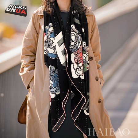 Chanel Cashmere Square Scarf