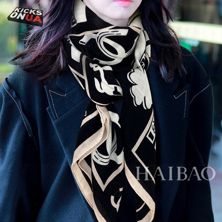 Chanel Cashmere Square Scarf