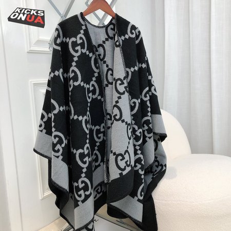 Gucci Reversible Square Scarf Shawl