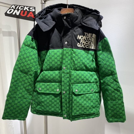 Gucci Nylon Padded Jacket Green S-XL
