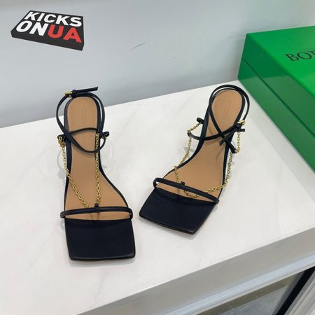 Bottega Veneta Stretch Strap Sandal Black 35-39