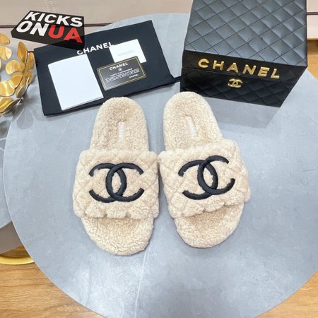 Chanel Lambswool Slippers 35-40