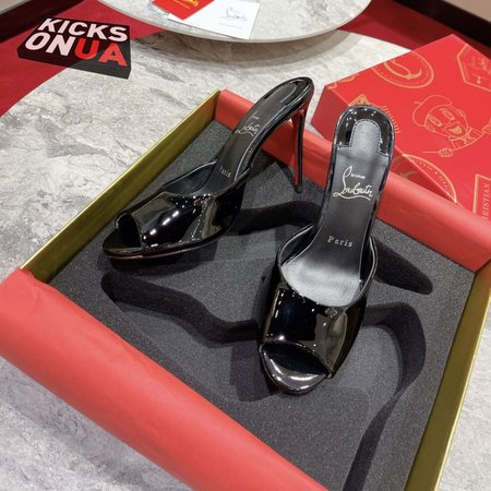 Christian Louboutin Sandals Me Dolly 100mm Black 35-39