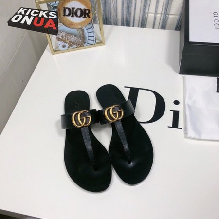 Gucci G Thong Sandal Black 35-41