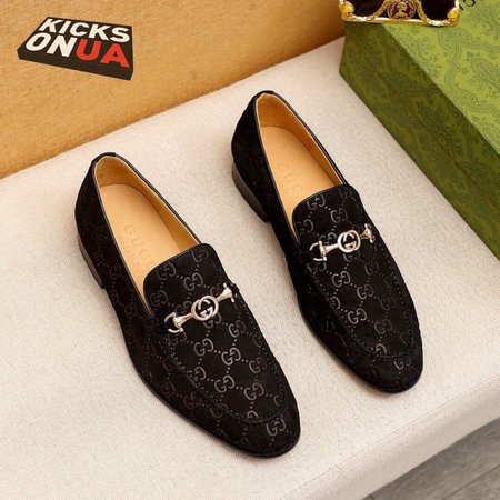 Gucci Jordaan GG Velvet Loafer Black 38-44