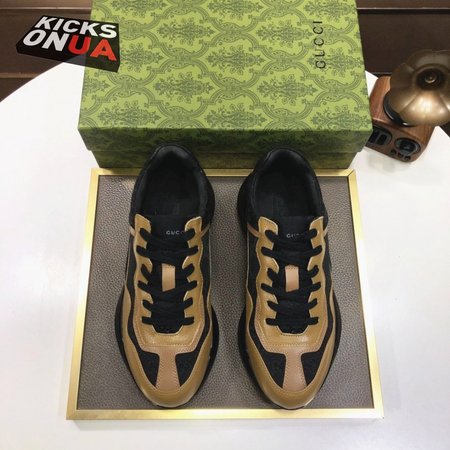 Gucci Rhyton Sneaker Black Canvas 35-44