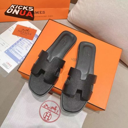 Hermes Oran Sandal Black 35-40