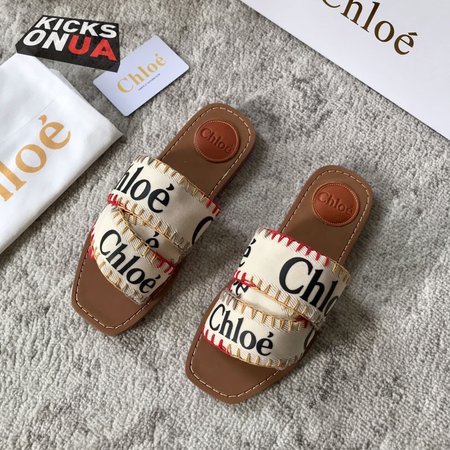 Chloe Woody Flat Mule 35-40