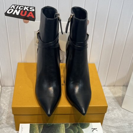 Tom Ford Leather Padlock Ankle Boot 35-39
